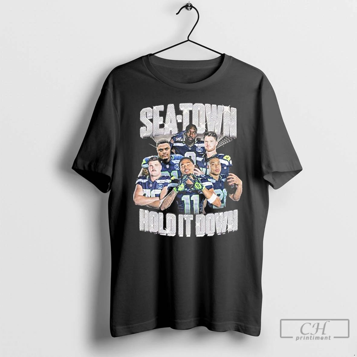 Classic Seahawks Sea Town Hold It Down T Shirts