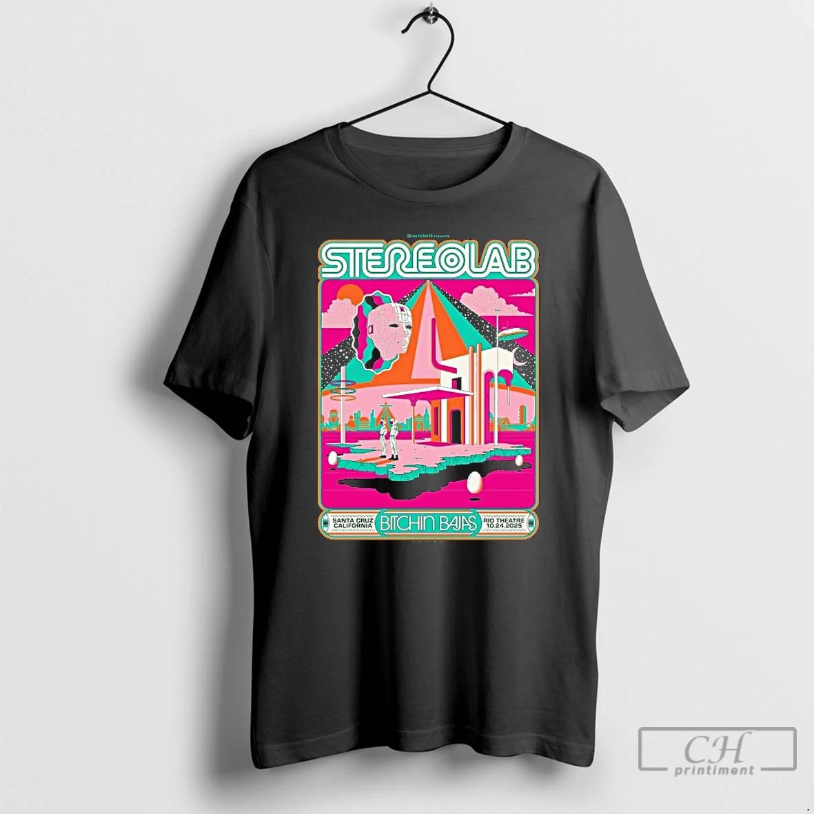 Premium Stereolab Rio Theatre Santa Cruz Ca Oct 24 2025 T Shirts