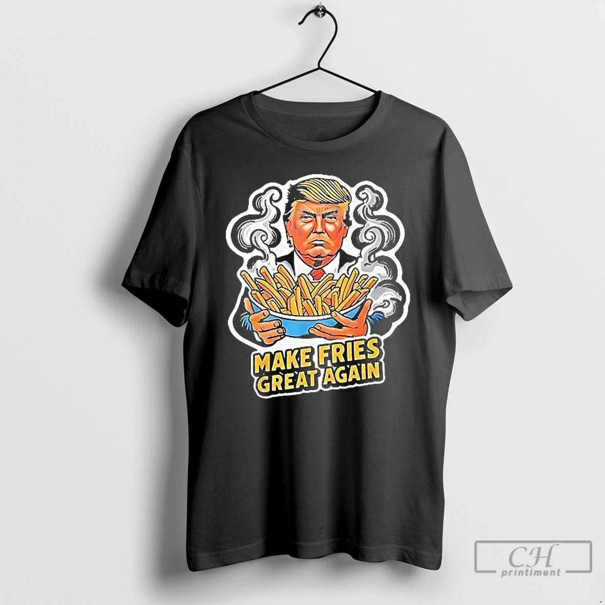 Classic Trump Make Fries Great Again Mcdonalds T Shirts