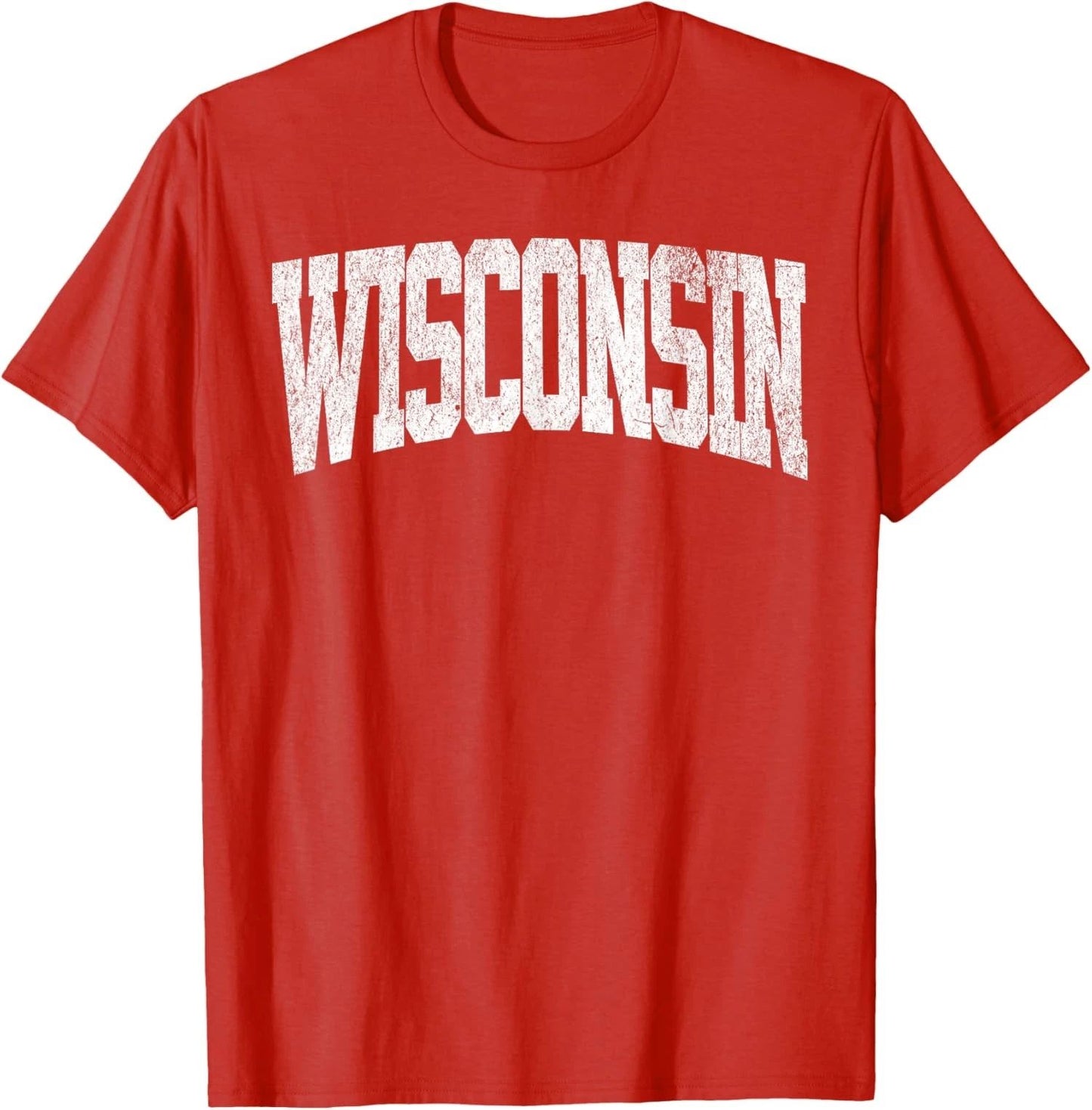 Wisconsin Vintage City Lover Present Cool Travel Unisex T-Shirt