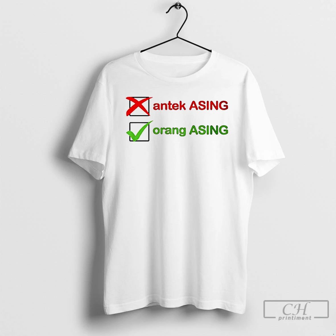Classic Orang Asing Not Antek Asing T Shirts