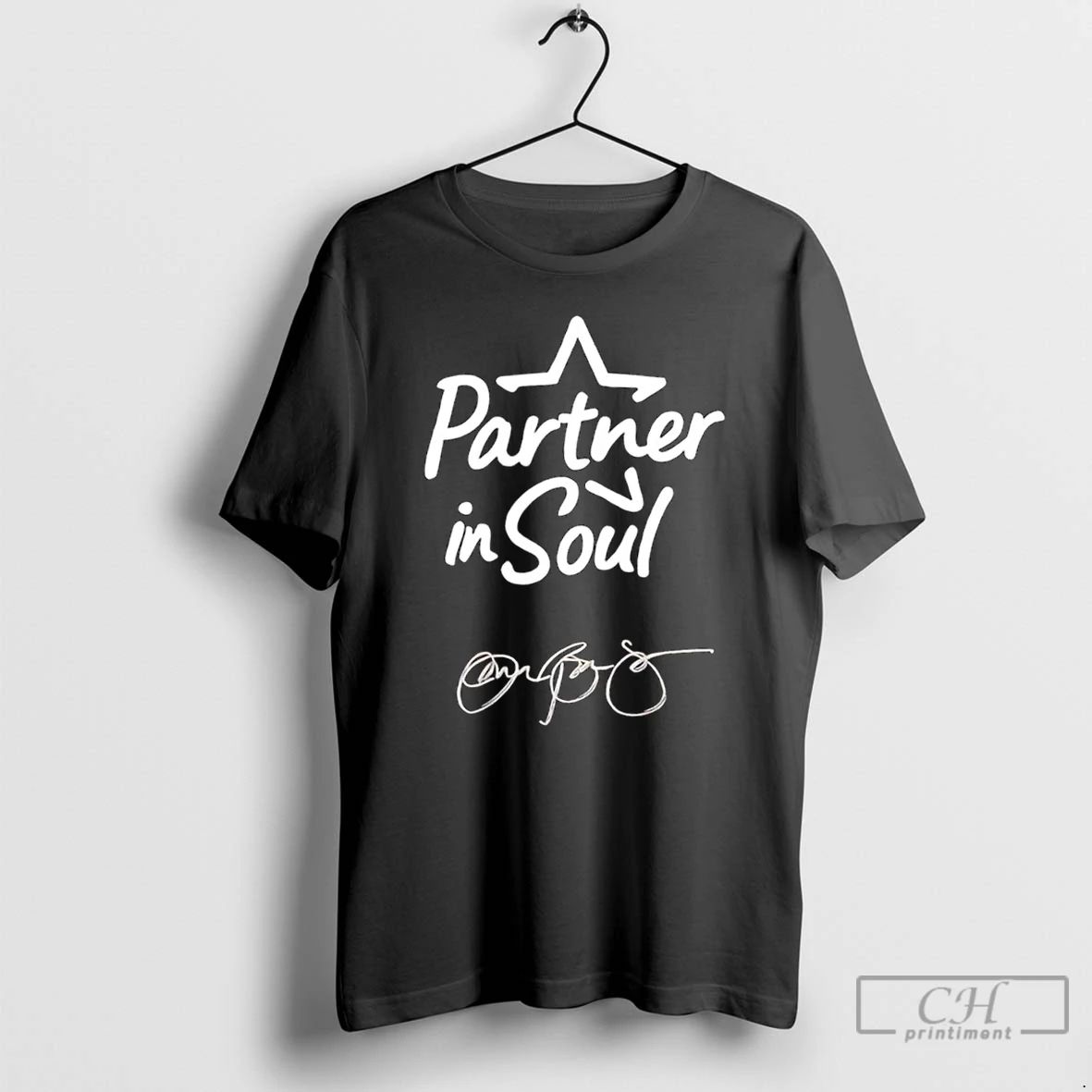 Classic Partner In Soul Signature Jon Bon Jovi T Shirts