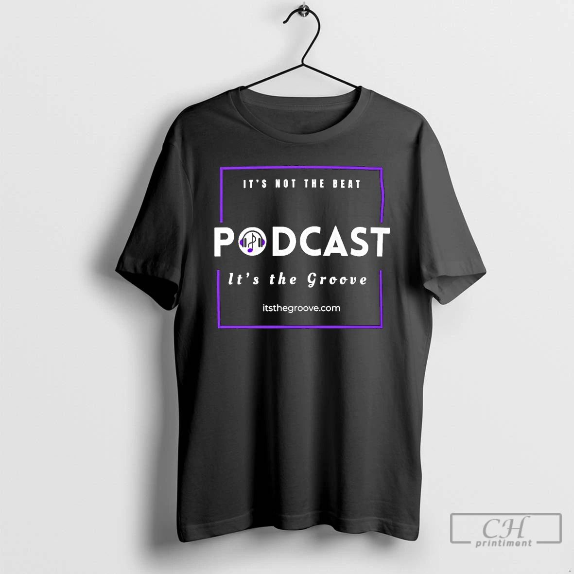 Premium Its The Groove Square Logo T Shirts