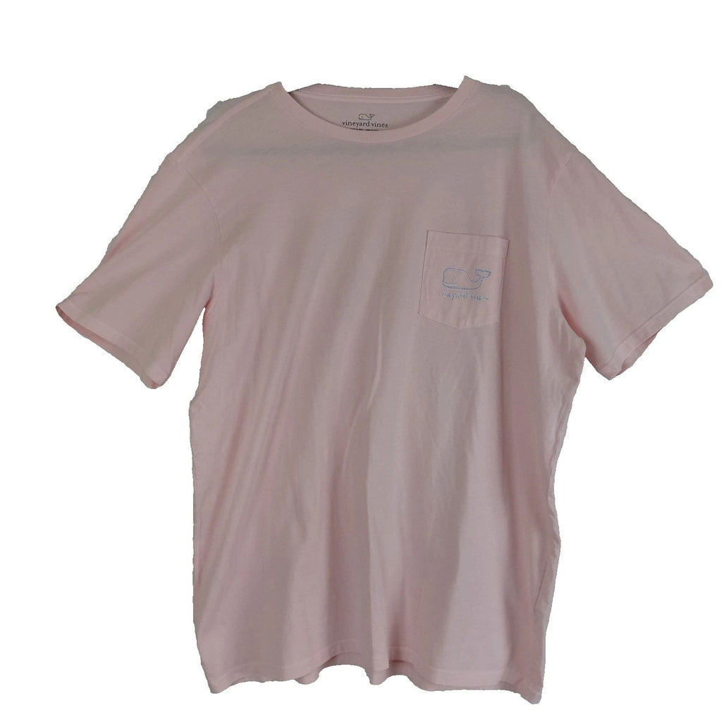 Vineyard Vines T Shirt Mens XL Peach Whale Summer Travel Vacation Outdoors
