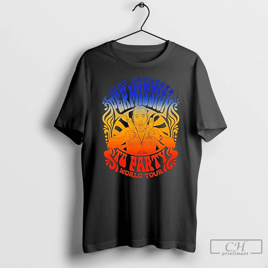 Classic Bert Kreischer Permission To Party World Tour T Shirts