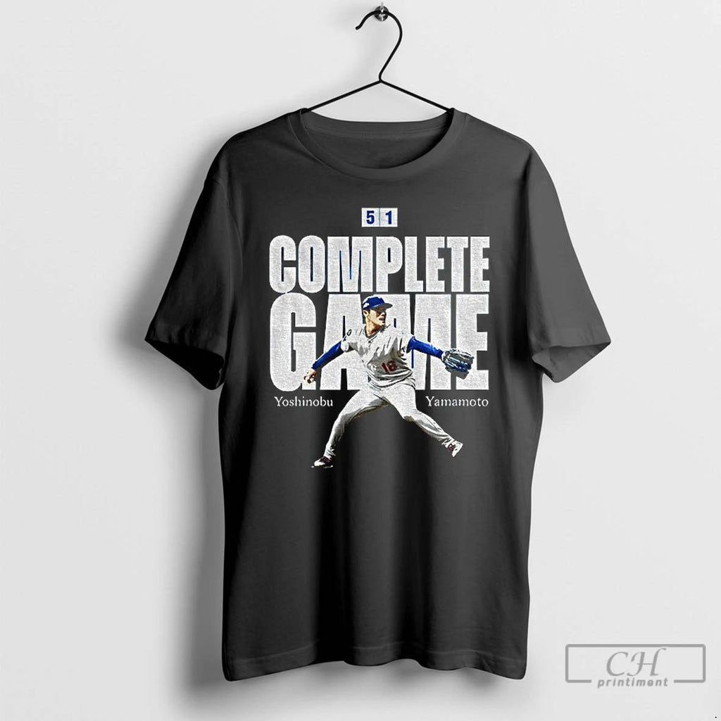Premium Yoshinobu Yamamoto Complete Game 5 1 Los Angeles Dodgers Mlb The Baseball Player