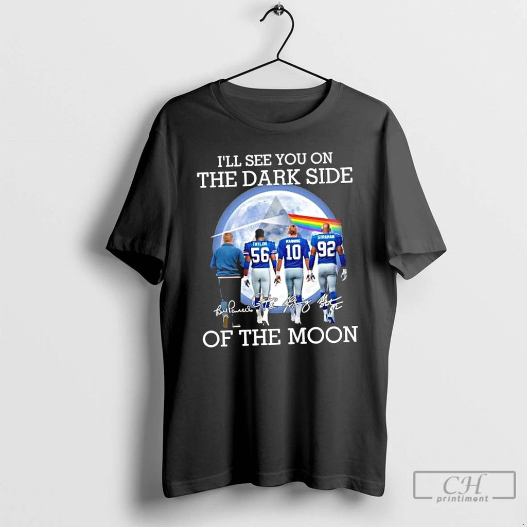 Classic Simms Taylor Manning Strahan New York Giants Ill See You On The Dark Side