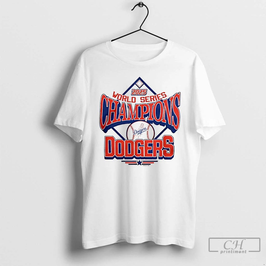 Classic 2025 World Series Champions Los Angeles Dodgers T Shirts