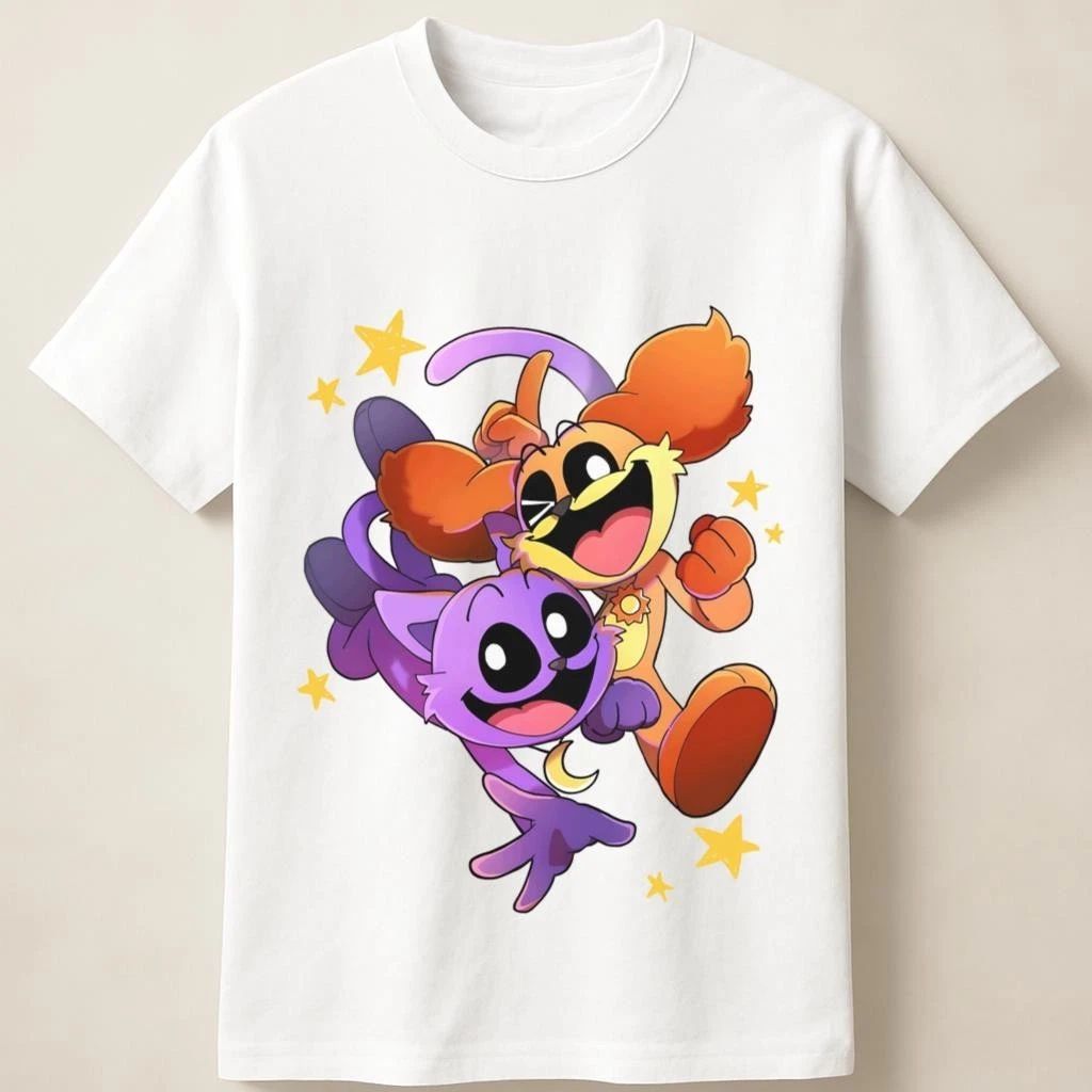 Cute Animal Star Fun Character Unisex T-Shirt
