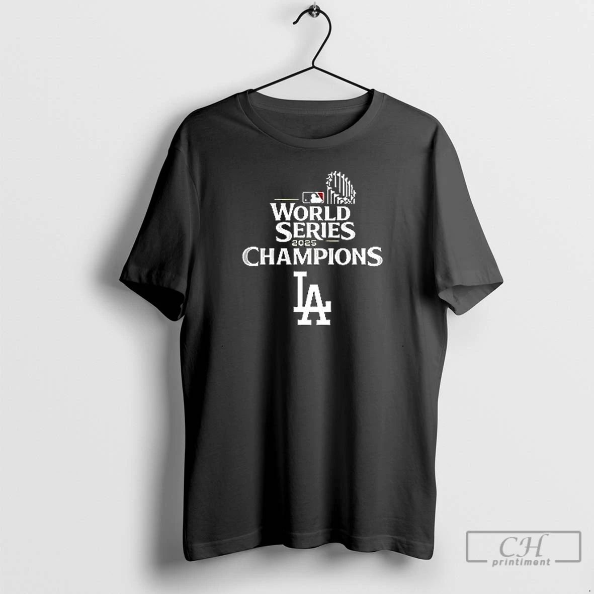 Premium Los Angeles Dodgers Win World Series 2025 Champions Black T Shirts
