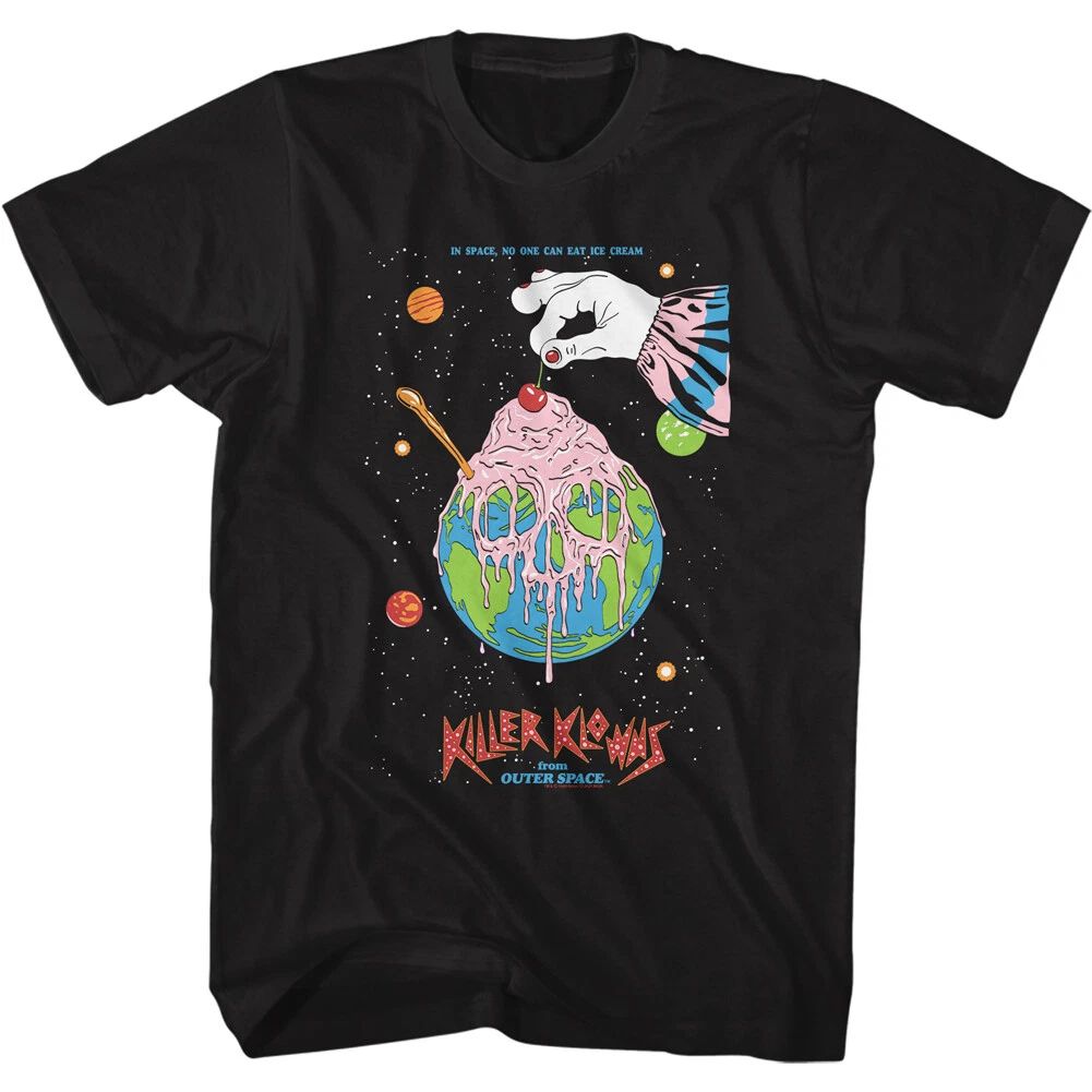 Killer Klowns From Outer Space 80's Horror Movie Ice Cream Earth Men's T Shirt