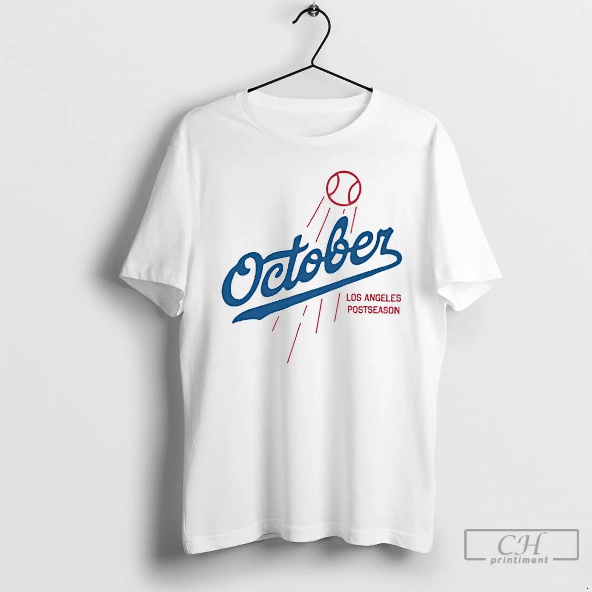 Classic October Los Angeles Postseason Logo T Shirts Hoodie Longsleeve