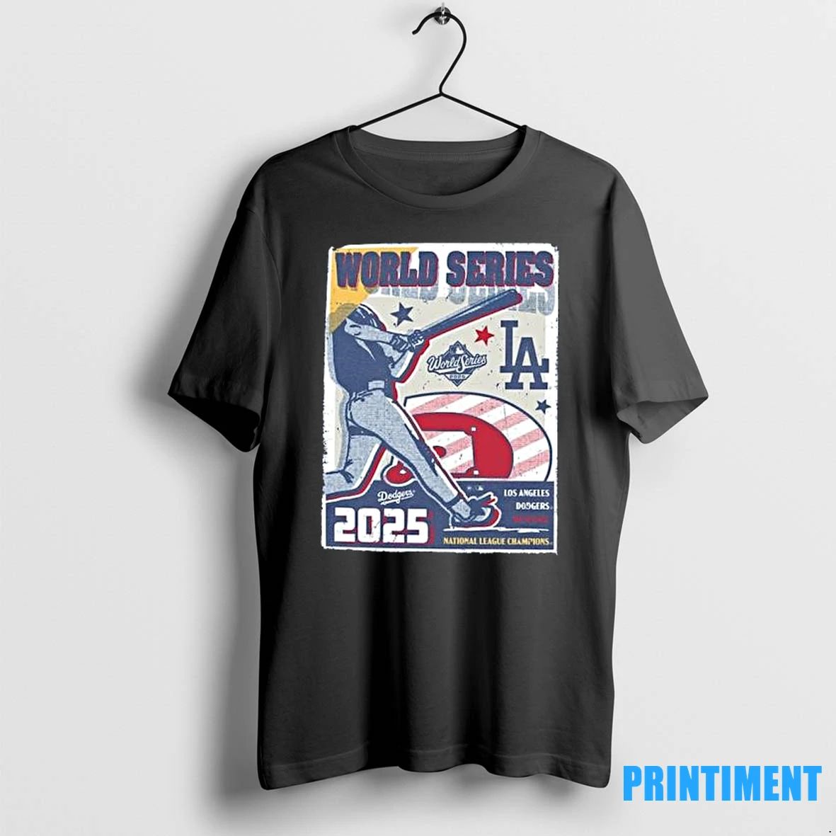Los Angeles Dodgers Nl Champs 2025 World Series Franklin Tshirts Sweater