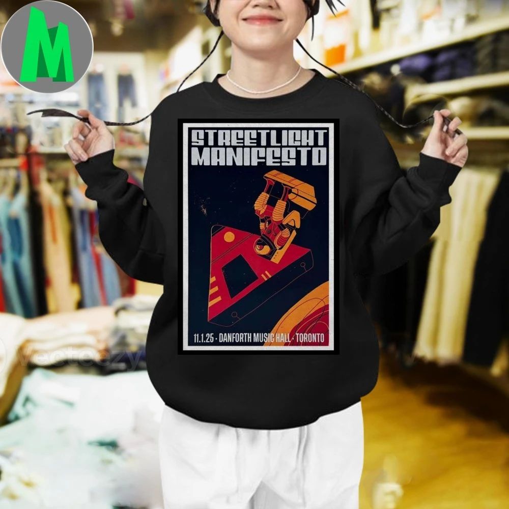 Streetlight Manifesto Ontario 2025 Poster Shirt