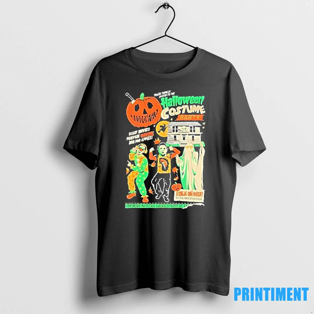 Halloween Costume Party Stalk On Over To The Michael Myers House Ghost Tshirts Sweater