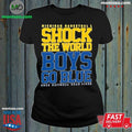 Michigan Wolverines Shock The World Basketball Shirt Go Blue Fan 2026 Champions Shirt