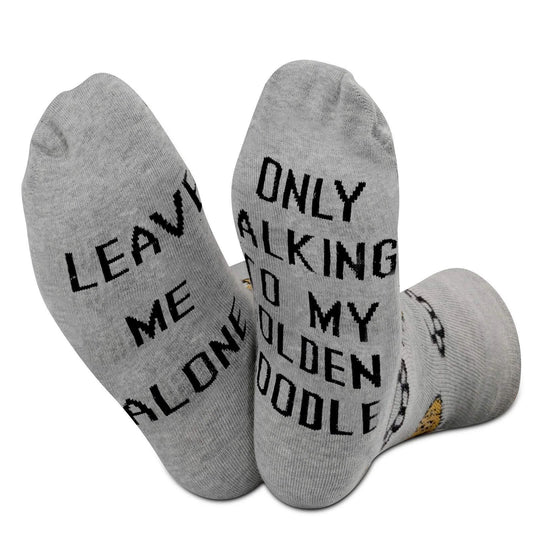 Leave Me Alone Labrador Dog Lover Socks Gift for Pet Owners