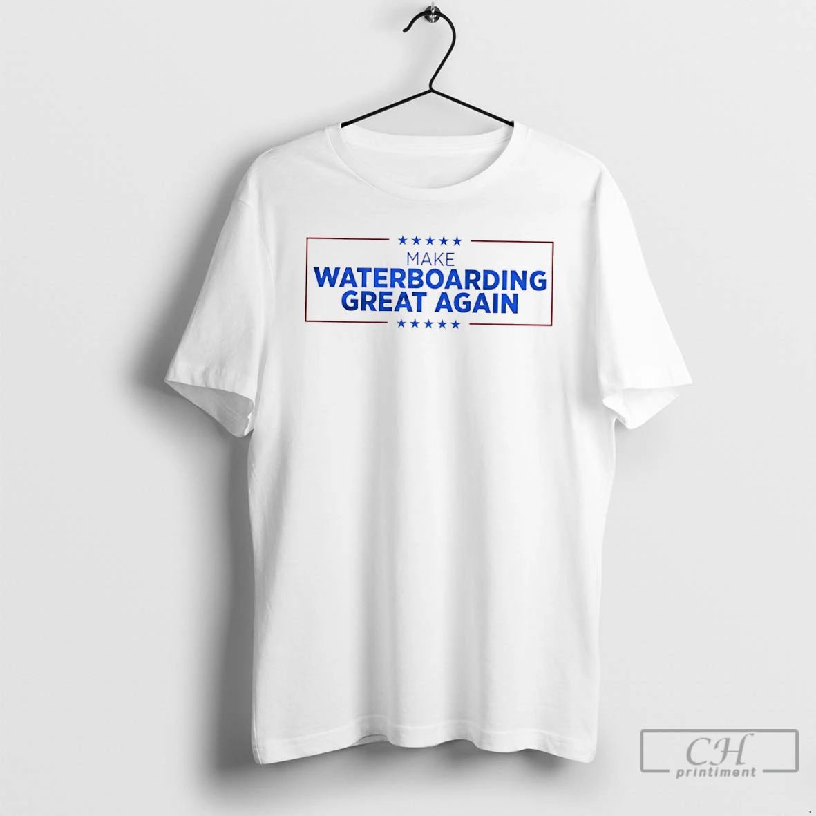 Classic Make Waterboarding Great Again Donald Trump T Shirts