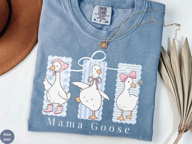 Mama Goose Comfort Tee Cute Mom