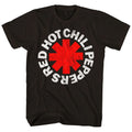 Red Hot Chili Peppers Classic Asterisk Mens T Shirt Music Classic Band Tee Black