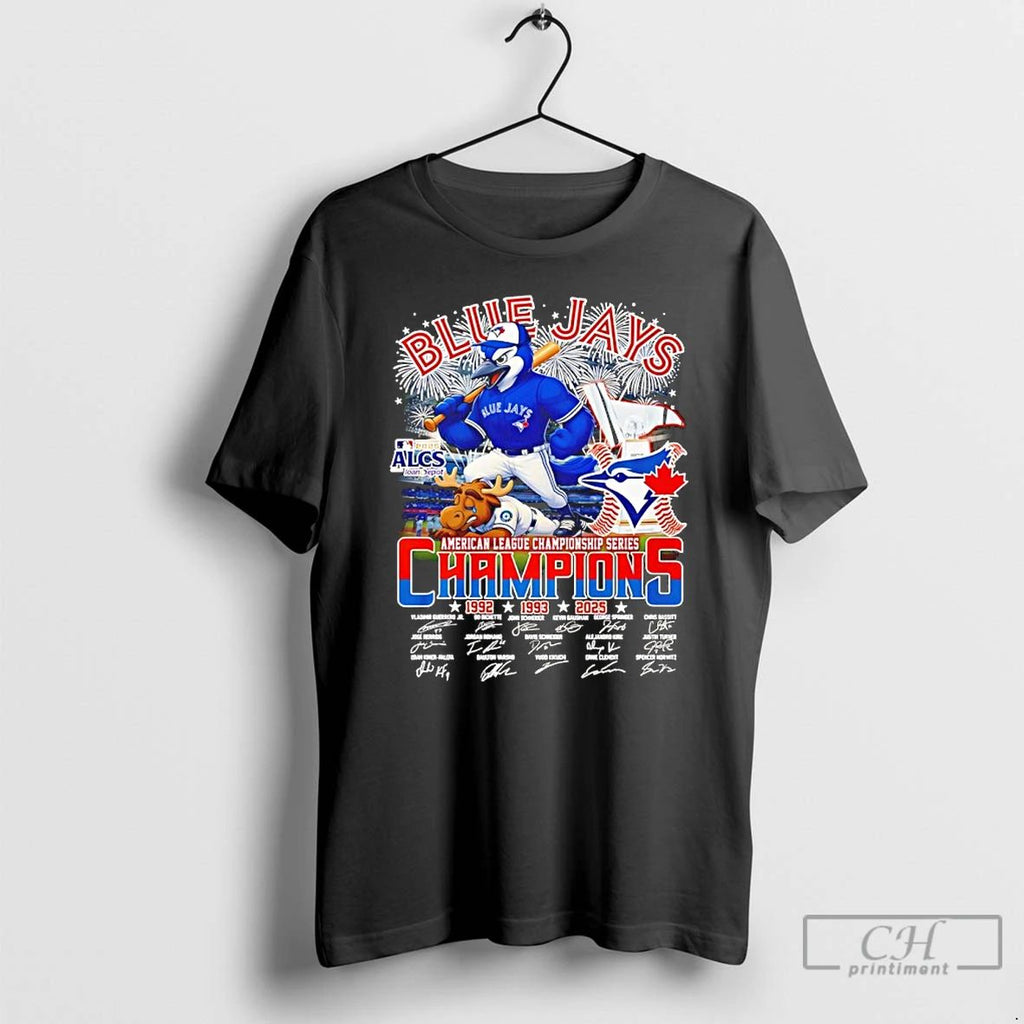Classic Toronto Blue Jays 2025 Alcs Champions Mascot T Shirts