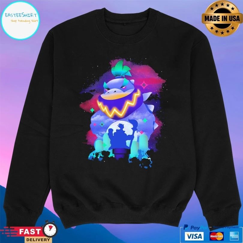Bowser Jr Galaxy T-shirt