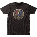 Grateful Dead Skull Logo Mens T Shirt Music Classic Concert Band Tee New Black