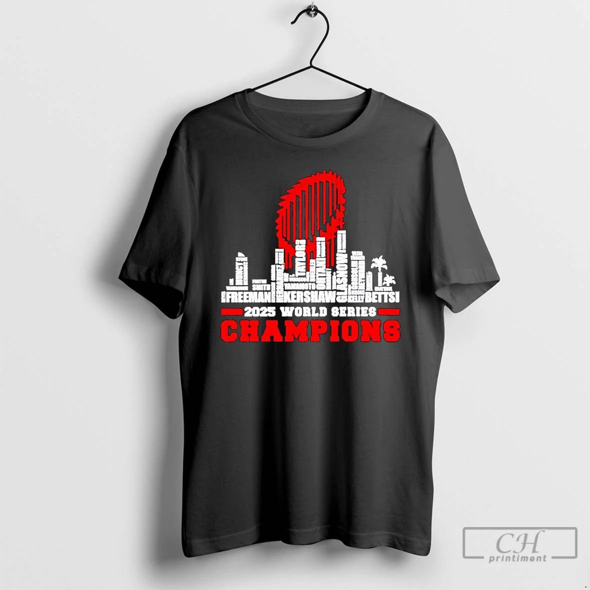 Classic La Baseball World Series Champions 2025 All Player Name T Shirts