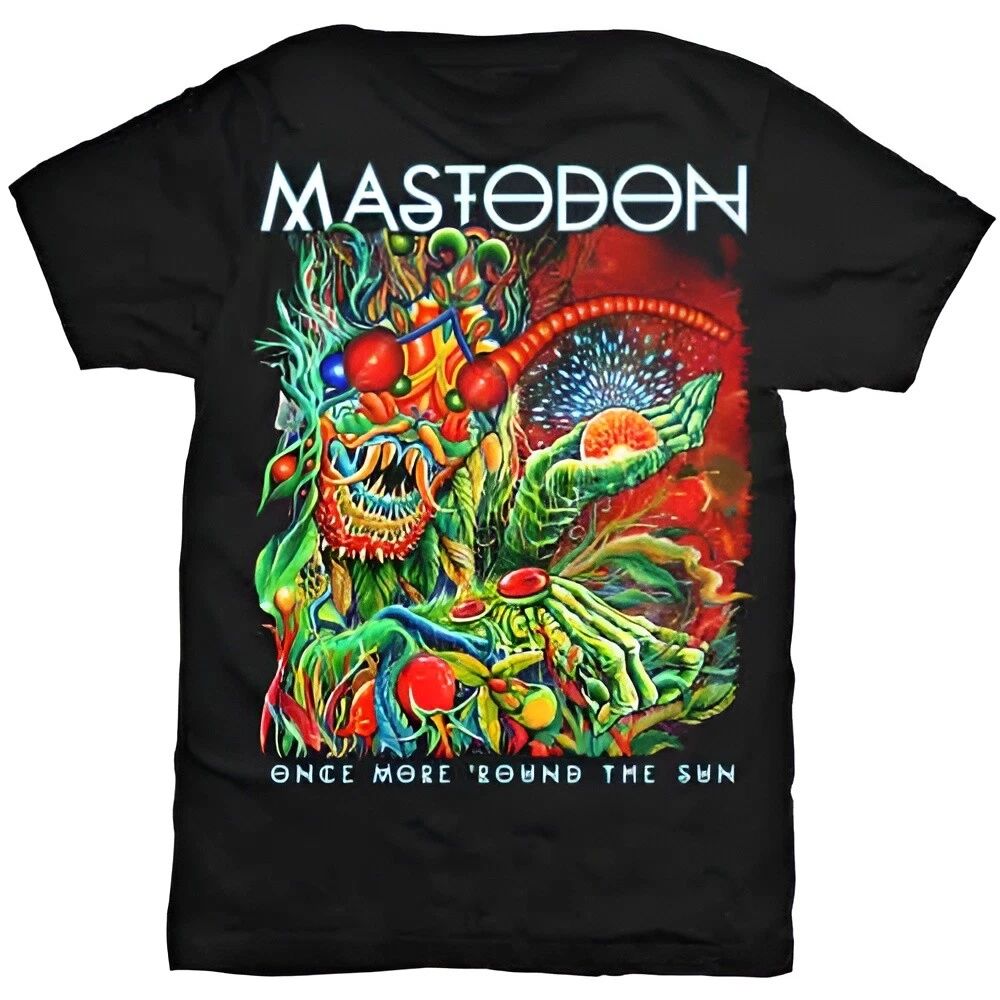 Authentic Mastodon Once More Round The Sun T-Shirt S-2XL NEW
