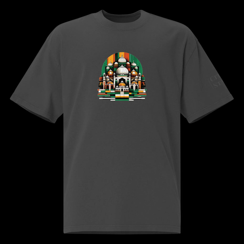 Oversized faded t-shirt (INDIA)