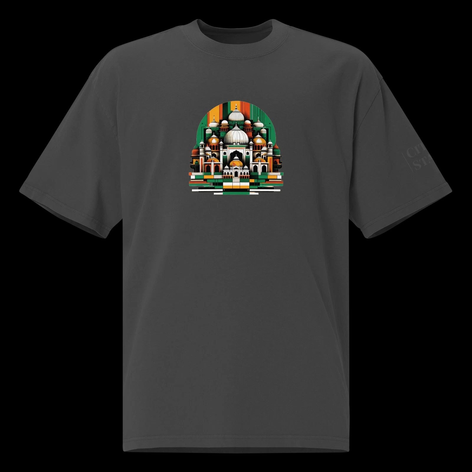 Oversized faded t-shirt (INDIA)