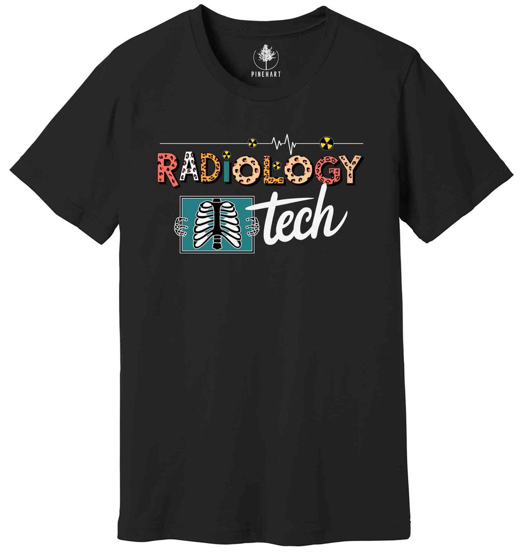 Radiologic Tech Shirt, Rad Tech Shirt, Radiology Skeleton Shirt