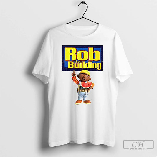 Classic Rob The Building Bob The Builder Cartoon T Shirts