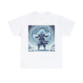 Unisex Adult T Shirt Frost Weaver Spellcaster Winter Fantasy Scary Snow Monster
