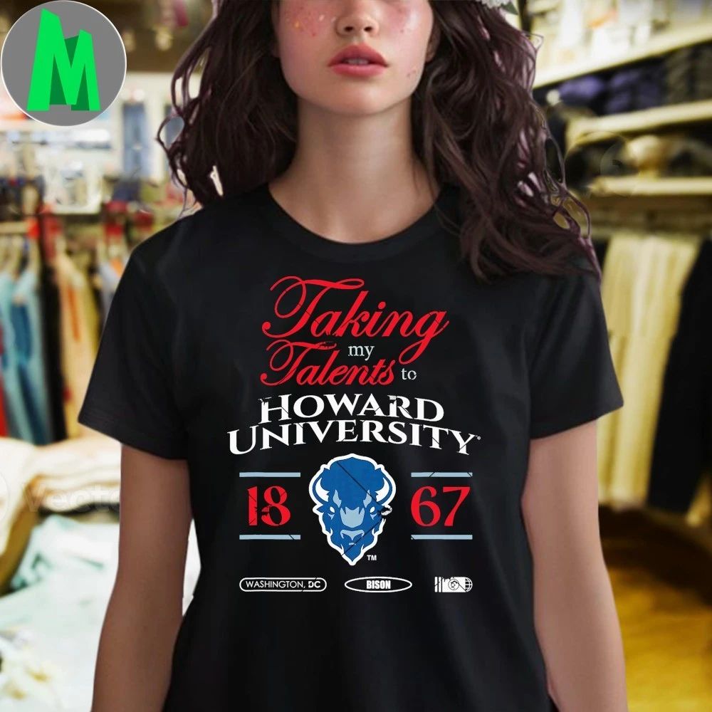 Original Taking My Talents To Howard University Signing Day 2026 Shirt