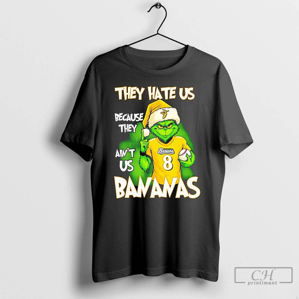 Classic Savannah Bananas They Hate Us Because They Aint Us T Shirts