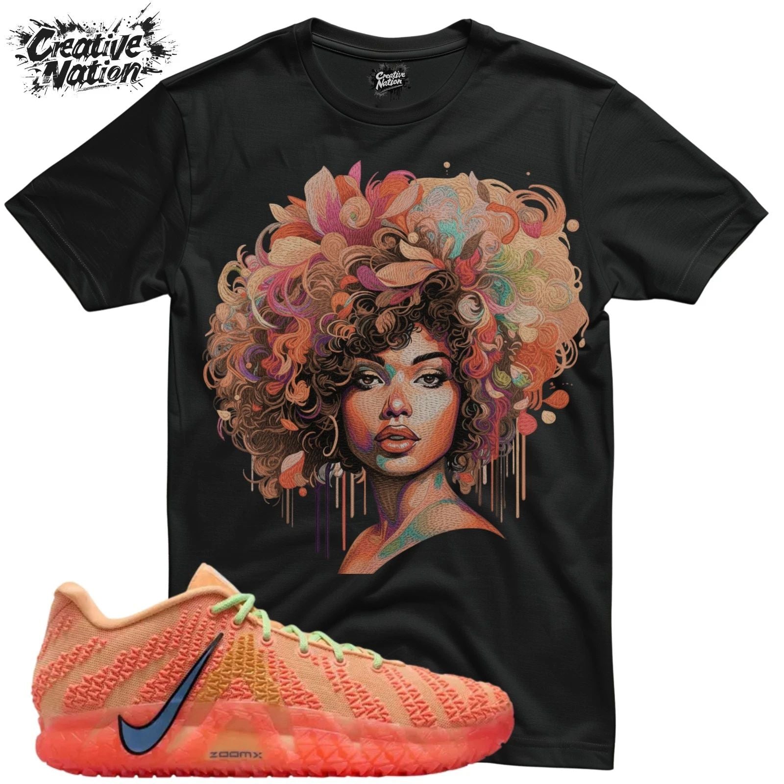 Shirt To Match 3 Daybreak Unisex Tee Sneaker Shirt Afro Shirt