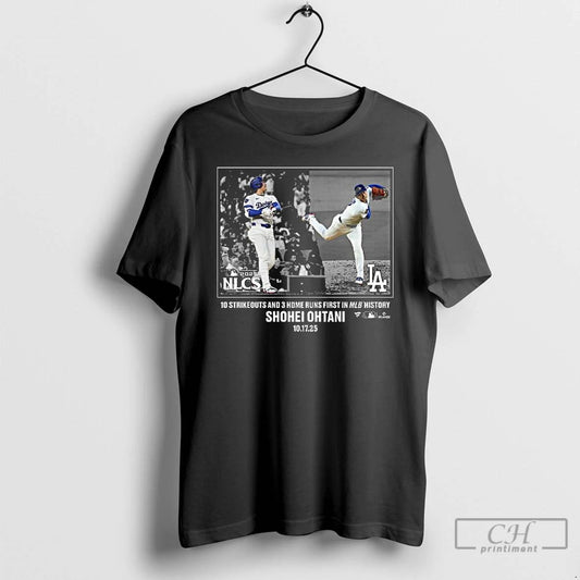 Classic Shohei Ohtani Los Angeles Dodgers 2025 Mlb Postseason Moment Long Sleve T Shirts