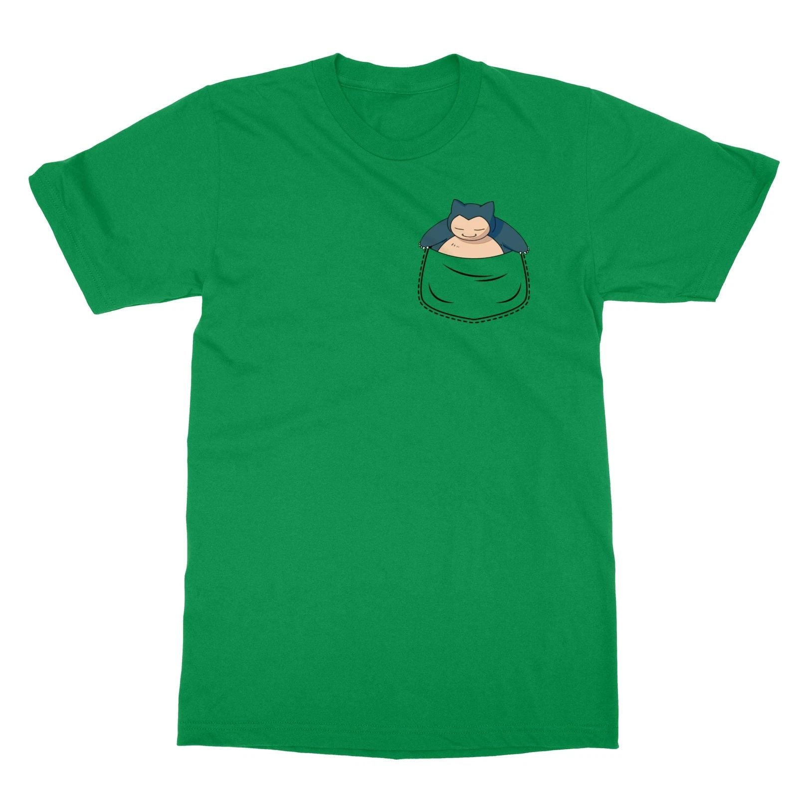 Cute Pocket Snorlax Men's T-Shirt