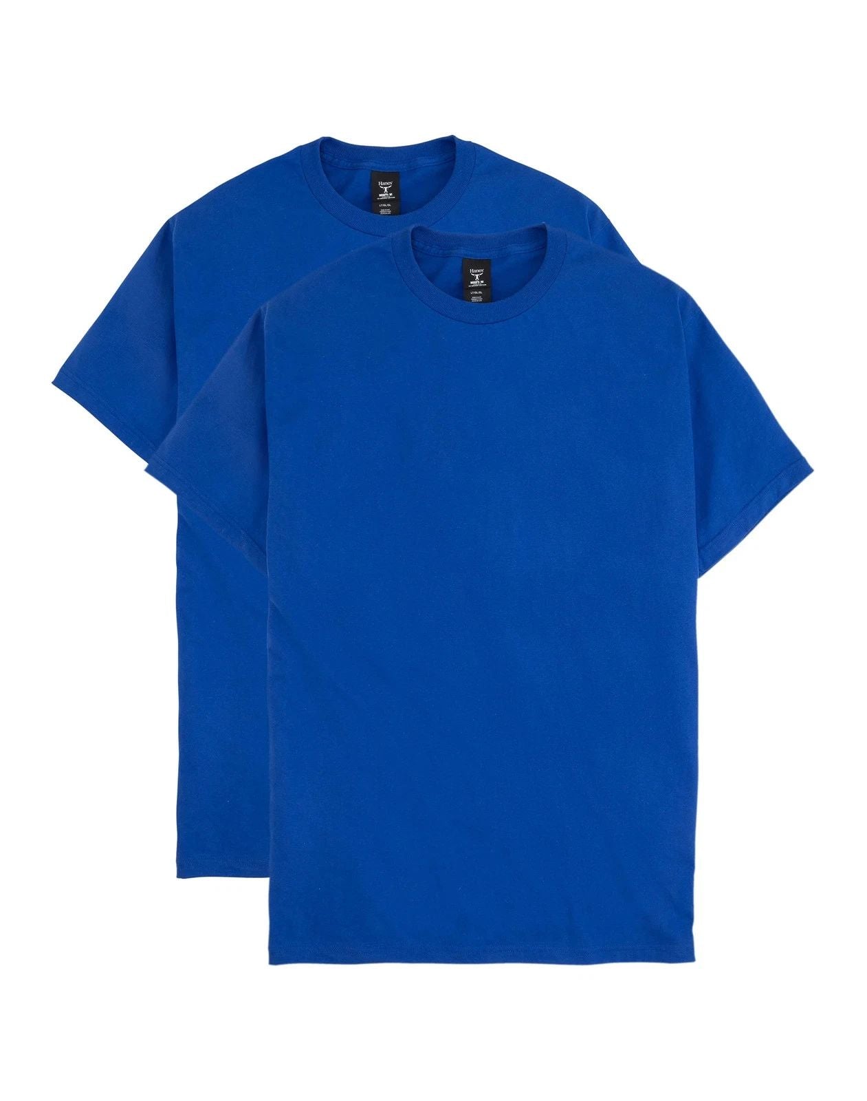 Hanes Men's Tall 2-Pack Beefy-T T-Shirt Tee Cotton Crewneck Short-Sleeve LT-4XLT