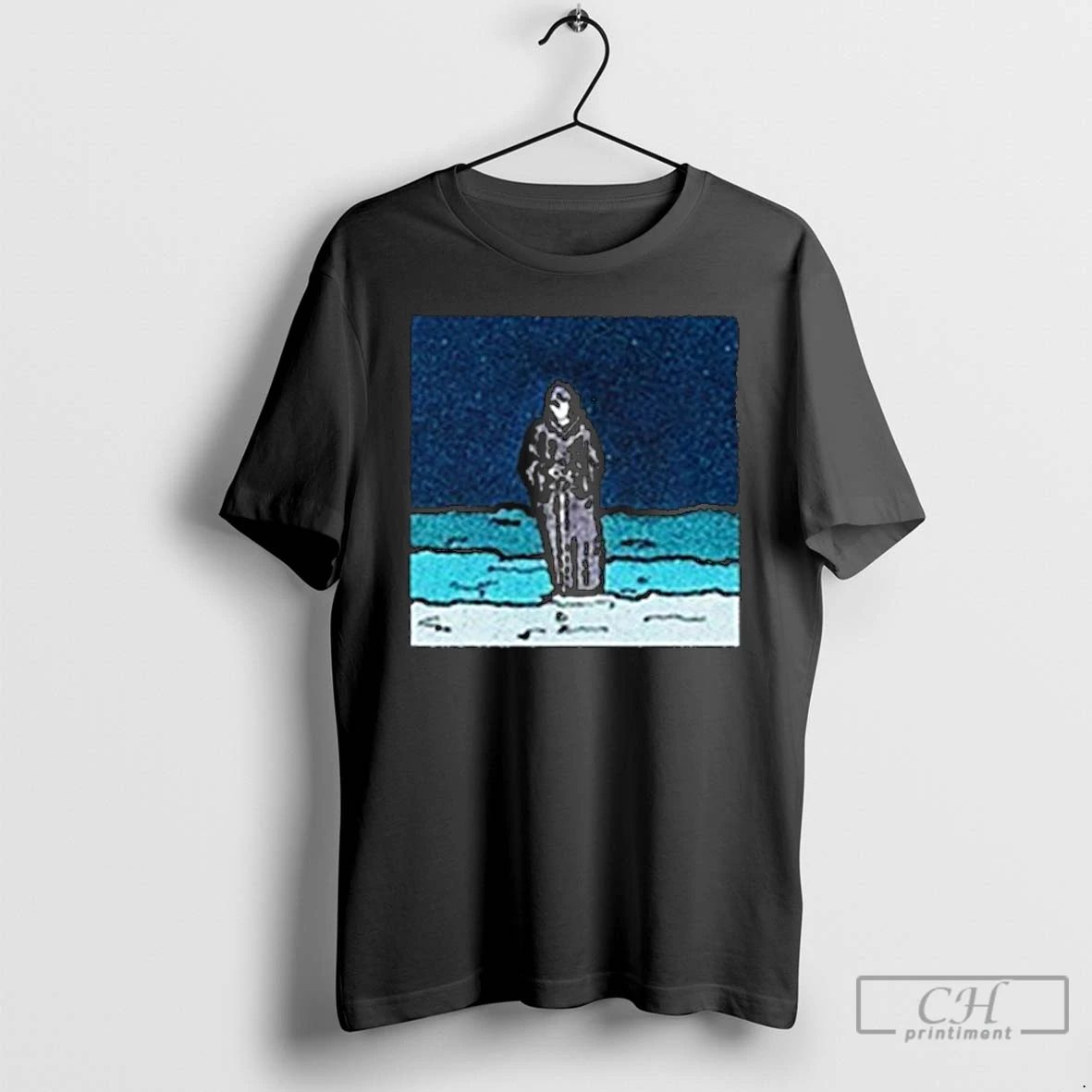 Classic Pink Water Gun Solitude Graphic Long Sleve T Shirts