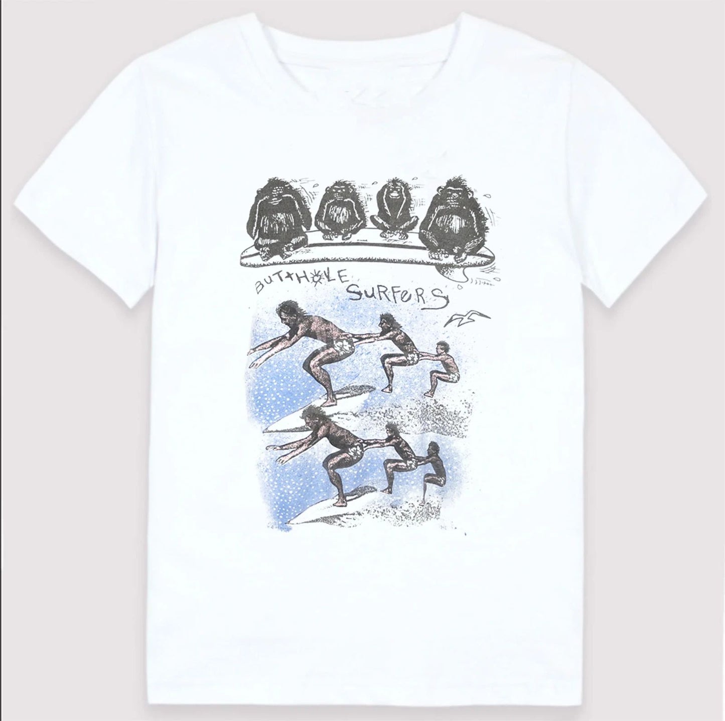 Butthole Surfers The Hurdy Gurdy Man Cotton White Unisex S-4XL T-shirt