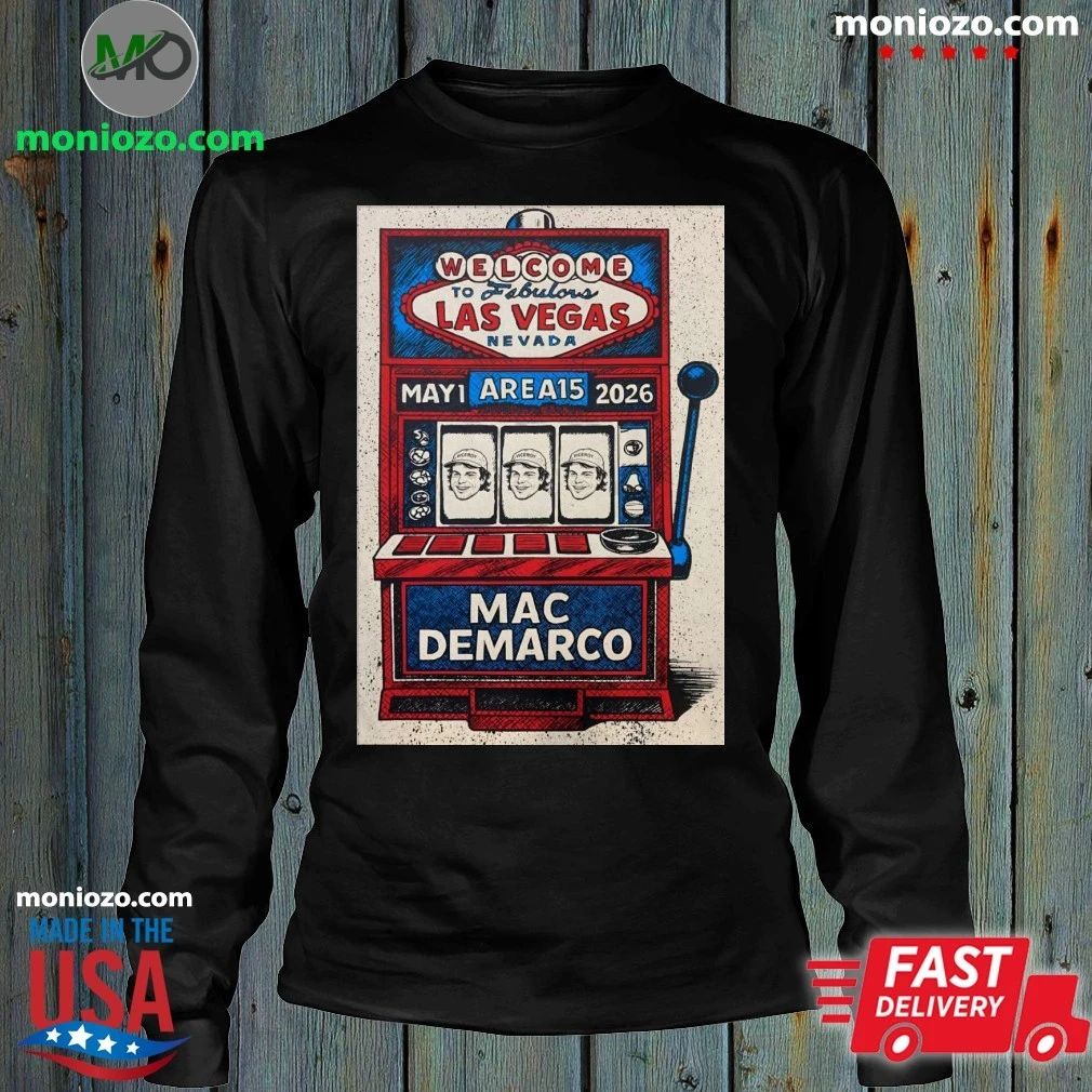 Mac Demarco In Las Vegas NV On May 1 2026 Event Poster Shirt