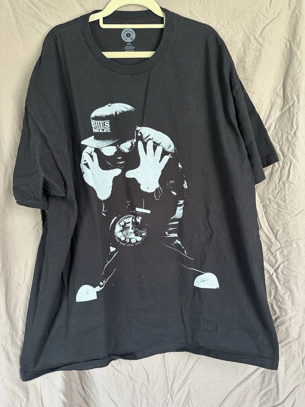 Street Style Graphic Tee, Unisex Jersey Short Sleeve Hip Hop T-Shirt, Casual 2XL