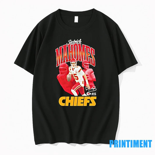 Patrick Mahomes Kansas City Chiefs Signatural Tshirts Sweater