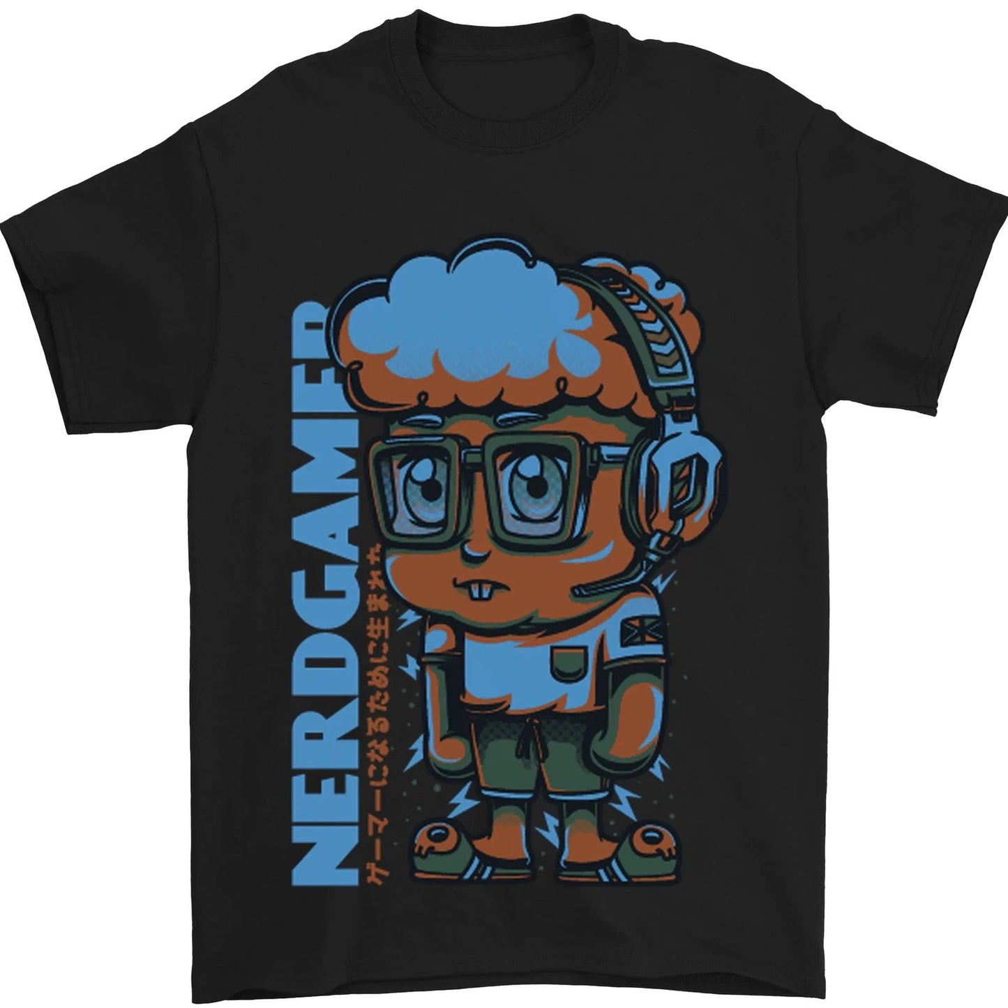 Nerd Funny Gamer Gaming Mens T-Shirt 100% Cotton