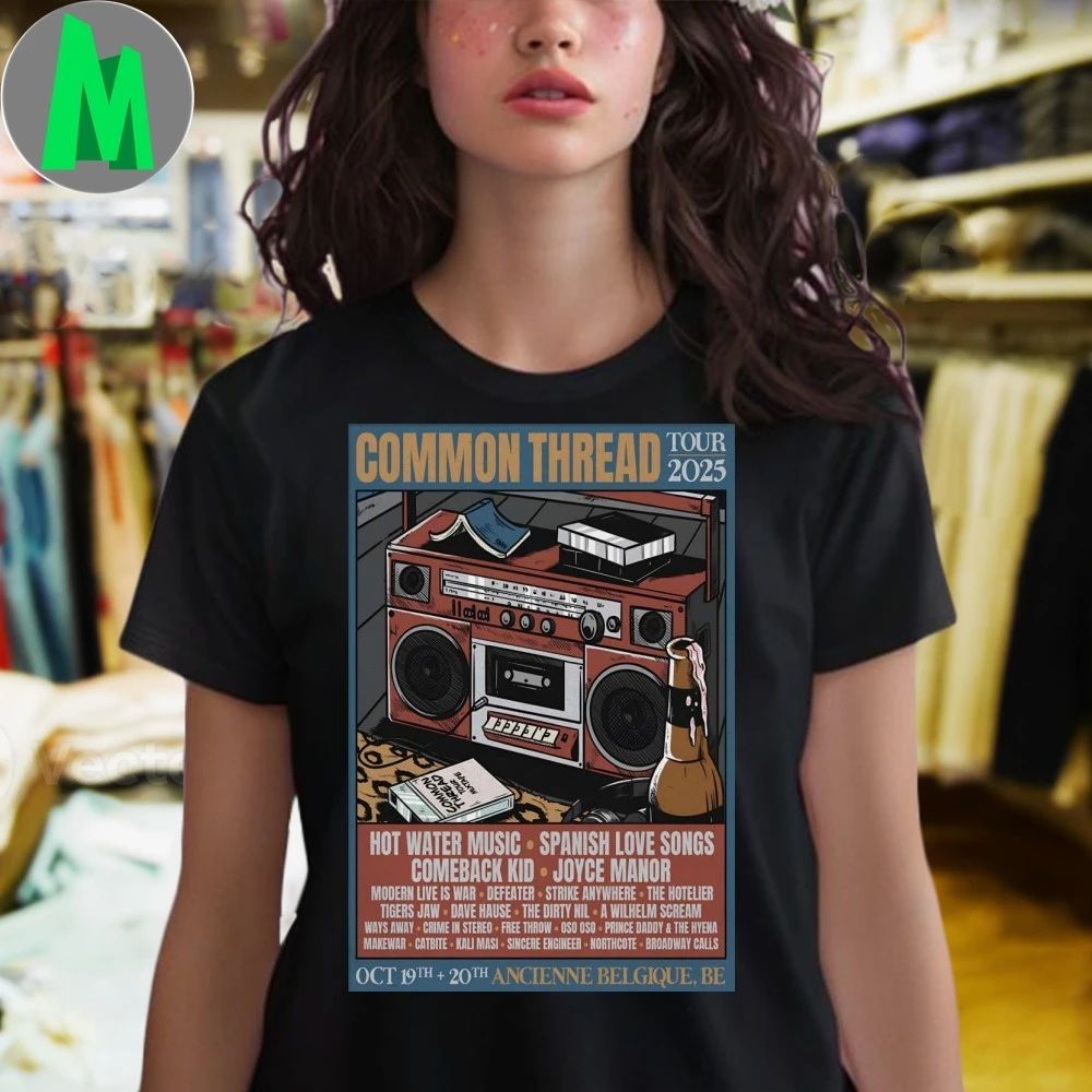 Common Thread October 19-20 2025 In Brussels Belgium Poster Shirt