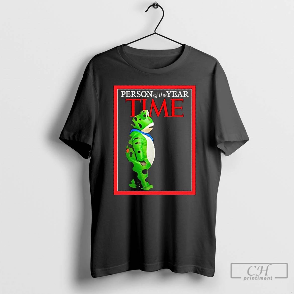 Classic Frog Time Magazine Person Of The Year T Shirts