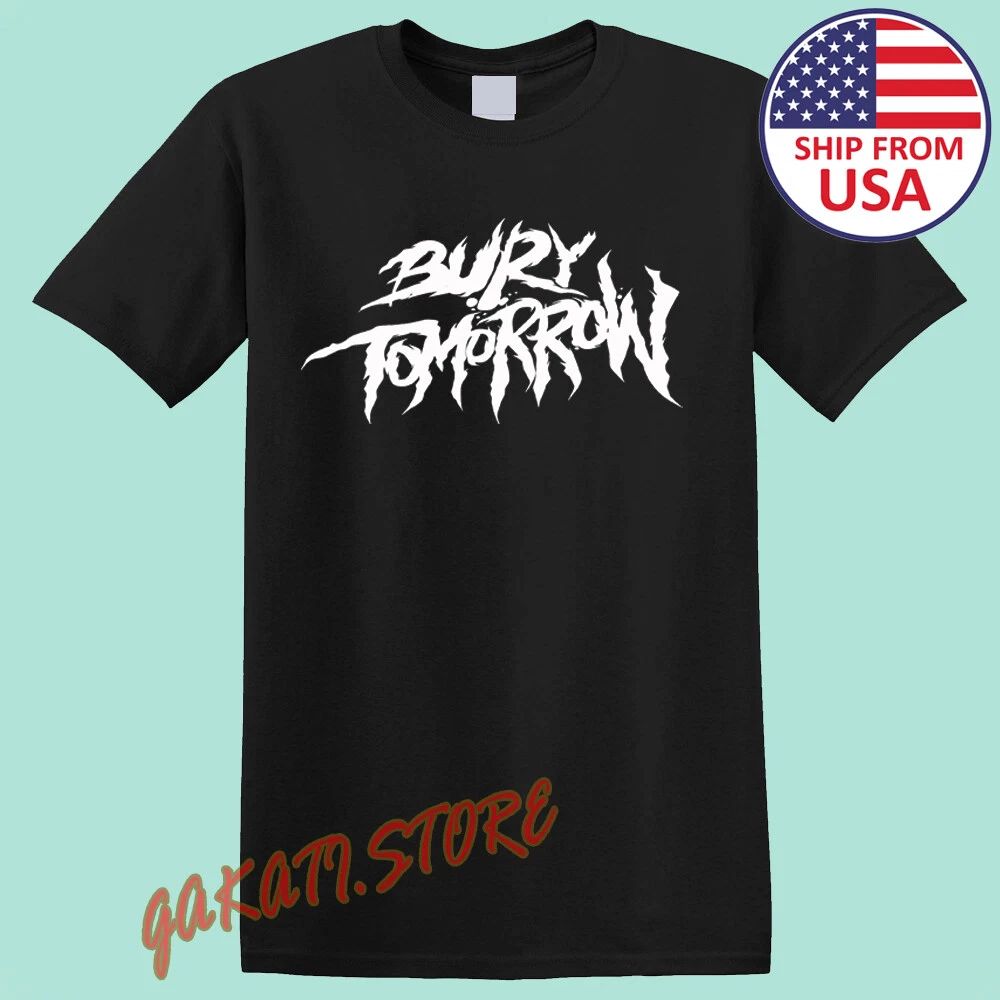 BURY TOMORROW Men's Black Size S-5XL
