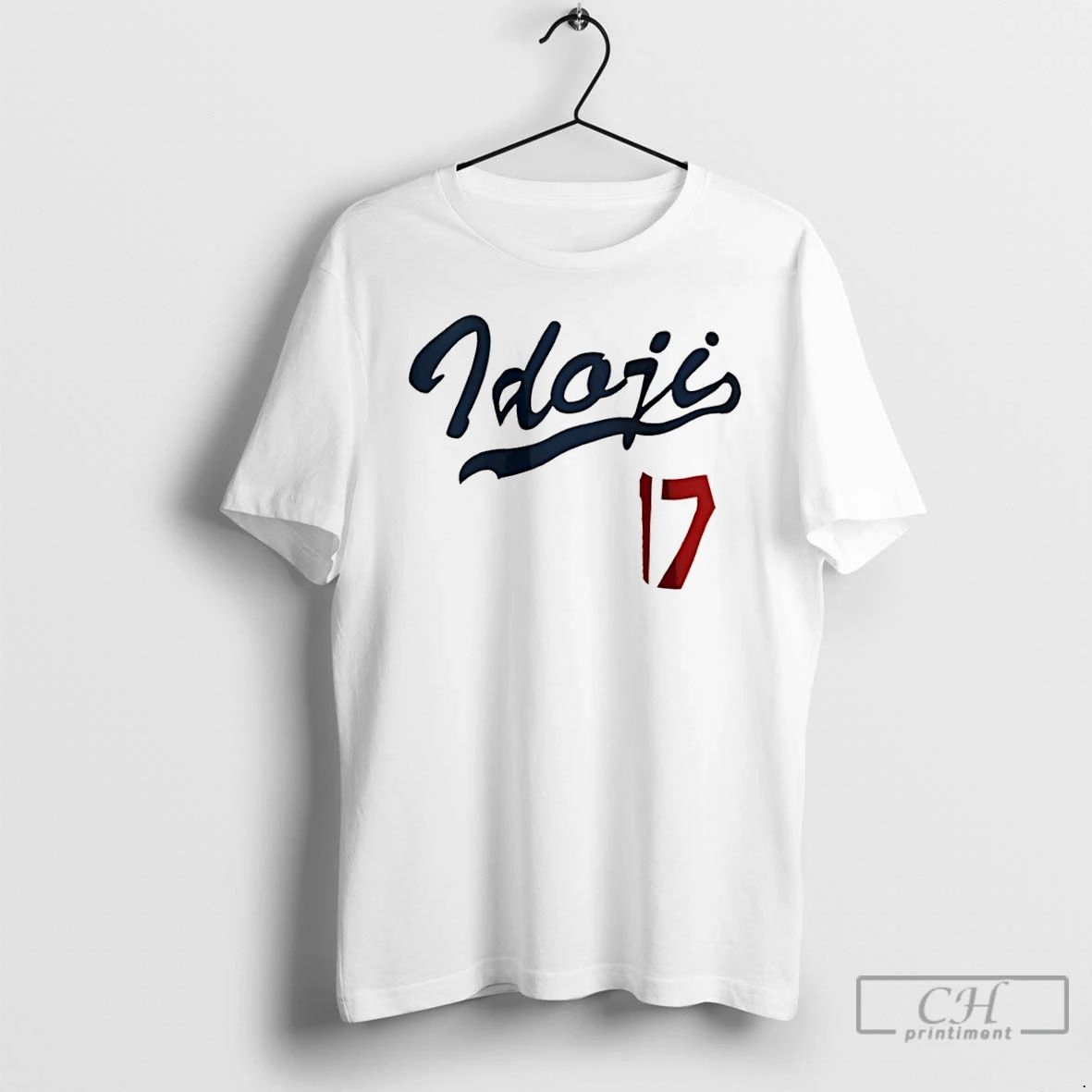 Classic Idoji Shohei Ohtani 17 Los Angeles Dodgers Baseball T Shirts